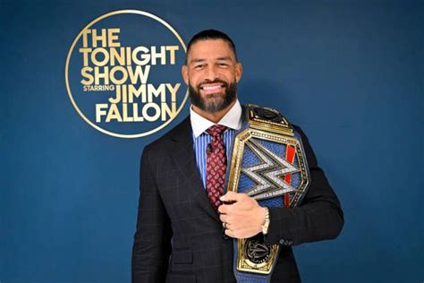 Fileana On Twitter In Jimmy Fallon Roman Reigns Tonight Show