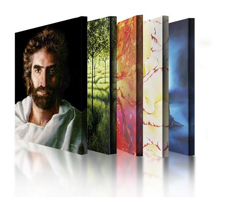 WESBSITE PRINT SECTION 1 1 Portraits Of Jesus Canvas Acrylic