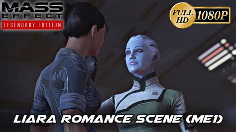 Liara Romance Scene Me1 Mass Effect™ Legendary Edition Youtube