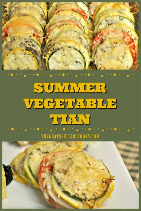 Summer Vegetable Tian The Grateful Girl Cooks