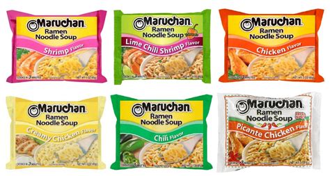 25x Bags Variety Pack Maruchan Ramen Noodle Soup 3oz Mix Match