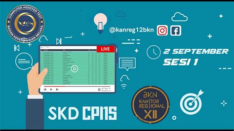 LIVE 2 September 2021 Sesi 1 SCORE SKD Di Tilok KANREG 12 BKN