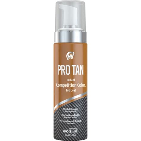 Pro Tan Instant Competition Color Top Coat Foam With Applicator 207