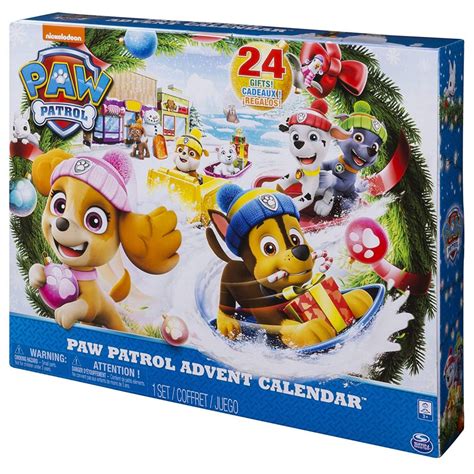 Paw Patrol Advent Calendar $24.99 (2024)