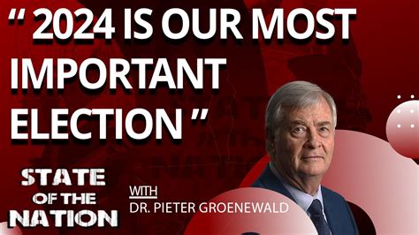 Vfplus Leader Dr Groenewald On Elections And His Goals For 2024 Youtube