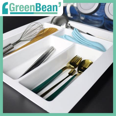 Pvc Spoon Tray Kitchen Fork Spoon Chopsticks Tray Drawer Kitchen