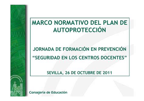 PDF Legislación plan de autoprotección DOKUMEN TIPS