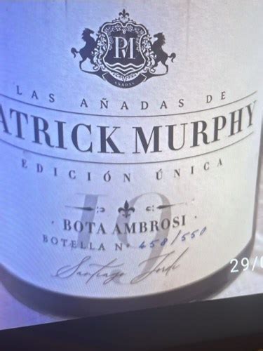 Patrick Murphy Bota Ambrosi Vivino Us