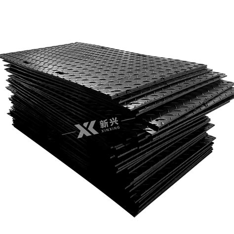 HDPE Heavy Duty Road Mat Temporary Ground Protection Mat HDPE