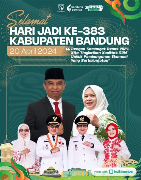 Selamat Hari Jadi Kabupaten Bandung Ke