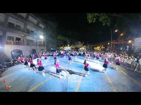 Banda San Jose Las Piñas City performs baton dance choreography in the