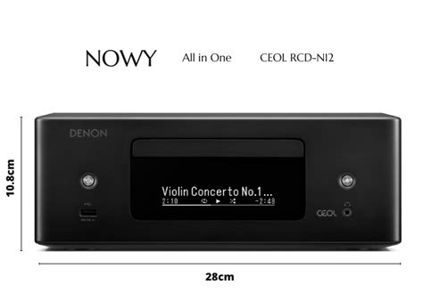 Denon CEOL RCD N12 Nowa Wersja Amplitunera Stereo All In One Z