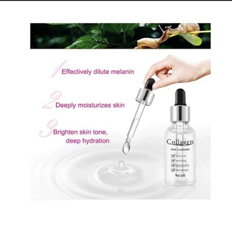 Collagen Deep Cleansing Snail Face Serum Abikes Beauty Store