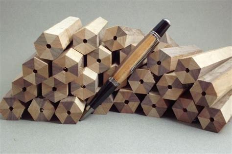 Segmented Blanks Wood Turning Pens Bolt Action Pen Pen Turning Projects