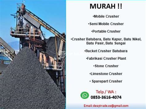 Produsen Mesin Crusher Batu Split Di Lima Puluh Kota Tribun JualBeli