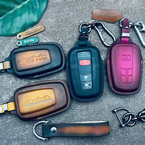 Key Cover For 2023 2024 4 Runner Key Fob Cover Case Leather 4runner Trd