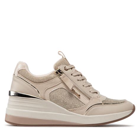 Sneakersy Tamaris 1 23703 29 Cream Glam 490 Eobuwie Pl