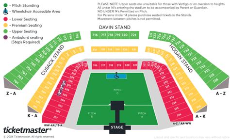 Coldplay Croke Park Seating Plan As Tickets Still Available At Other