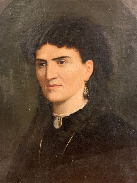 Proantic PORTRAIT D UNE NOBLE FLORENTINE MILIEU DU 19ème SIÈCLE