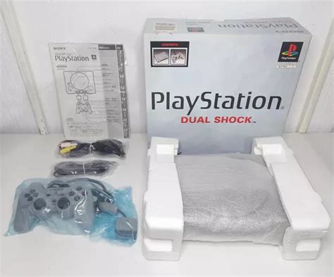 Playstation Fat Completo Na Caixa Modelo Scph Bloqueado