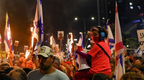 Tens Of Thousands Rally Against Netanyahus Government In Jerusalem Lebanon News