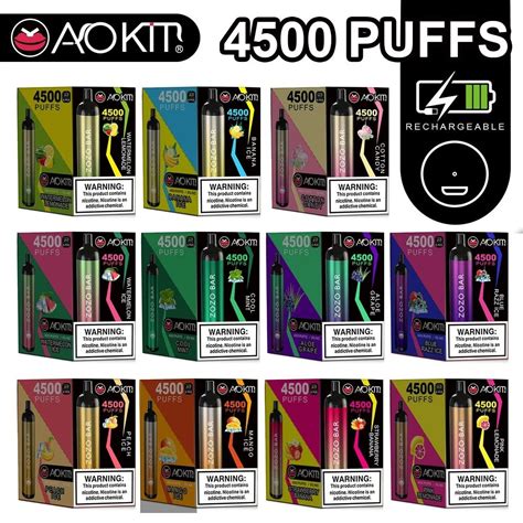 Aokit Zozo Bar 4500 Puffs Desechable Vape Pen China Aokit Zozo Bar