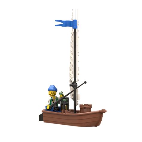 LEGO MOC Fishing Boat (Pirate Theme) by Curraheetom | Rebrickable ...