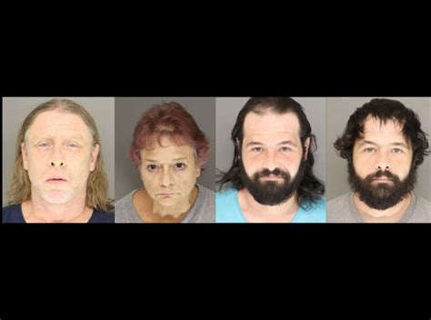 Four Arrested On Drug Charges After Deputies Search Home Sandhills