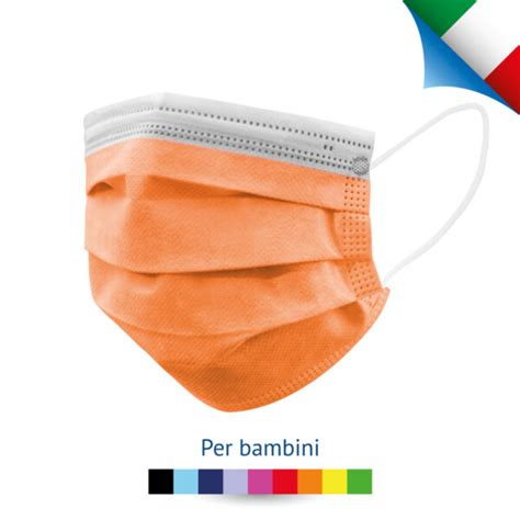 Mascherine Chirurgiche Colorate Per Bambini Pz Futura Mask Srl