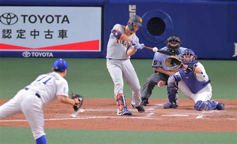 【巨人】高橋優貴がプロ初二塁打で自らを援護 今季35打席目で初安打 スポーツ報知