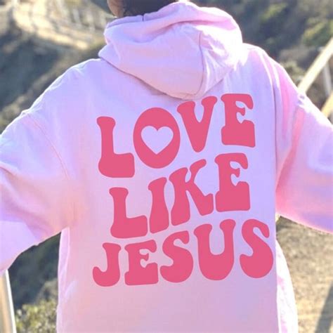 Christian Hoodie Christian Hoodies Christian Sweatshirt Jesus Etsy