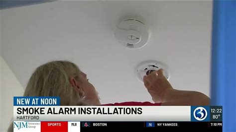 VIDEO Red Cross Firefighters Install Smoke Alarms In Hartford YouTube