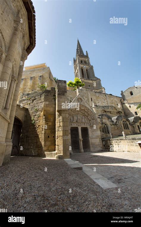 Town Of Saint Emilion France The Gothic Entrance To The Historic