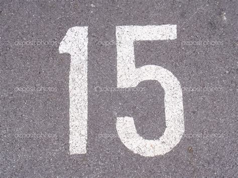 Number 15 — Stock Photo © Premuda #15327905