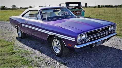 Plum Crazy Purple 1970 Plymouth GTX 440 Automatic YouTube