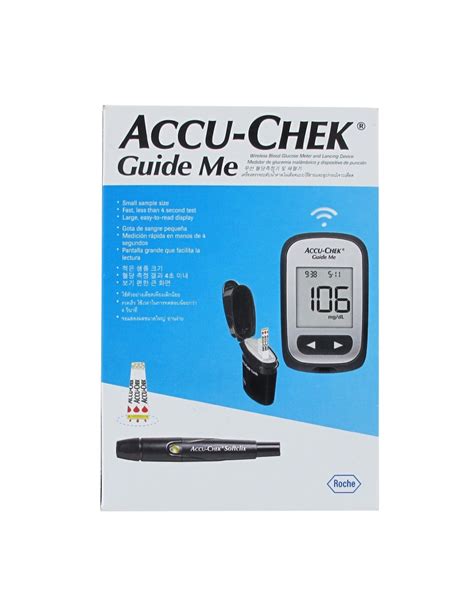 Glucometro Accu Chek Guide Me Medidor Pinchador