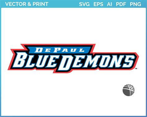 DePaul Blue Demons - Wordmark Logo (1999) - College Sports Vector SVG ...