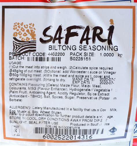 Biltong Spices - Biltong Spice