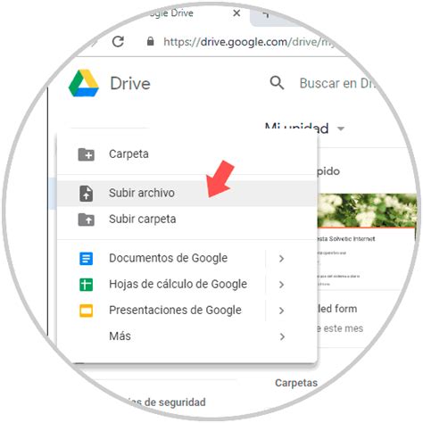 Convertir Excel O Word A Google Docs Drive Solvetic