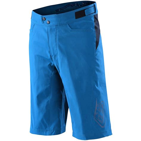 Troy Lee Designs Short Vtt Homme Flowline Solid Blue Bike