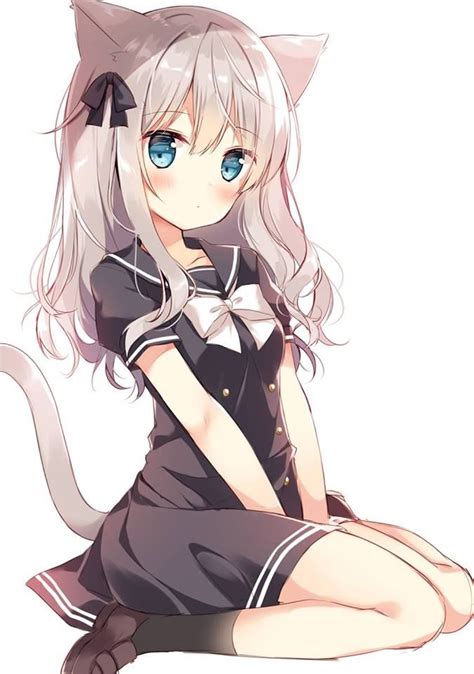 Anime Girl Neko Kawaii Anime Girl Neko Girl