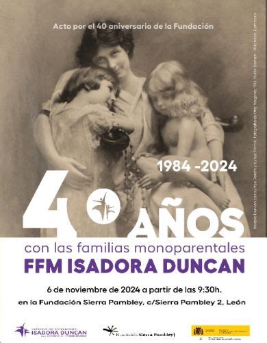 La Fundaci N De Familias Monoparentales Isadora Duncan Celebra Su