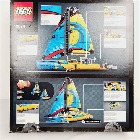 Lego Racing Yacht 42074 Lego Technic Label Emmaüs