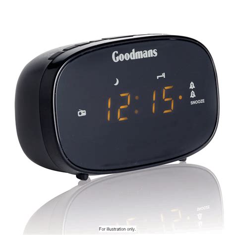 B M Goodmans Clock Radio Alarm 286670 B M