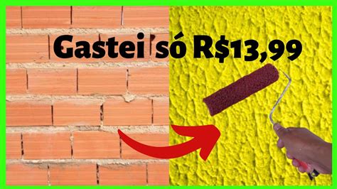 Como Fazer Textura Argamassa Passo A Passo F Cil E R Pido Youtube