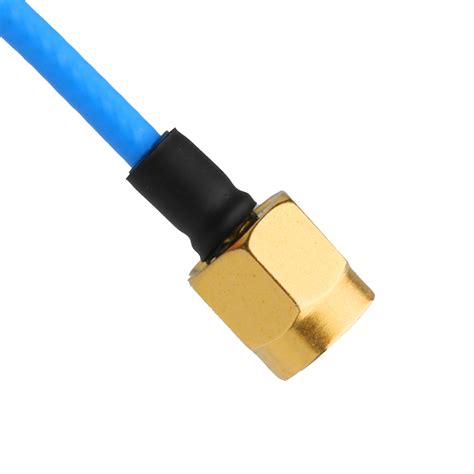 ROHS Low PIM Flex TFT 5G 402 RF Coaxial Cable Double Shielded With Blue