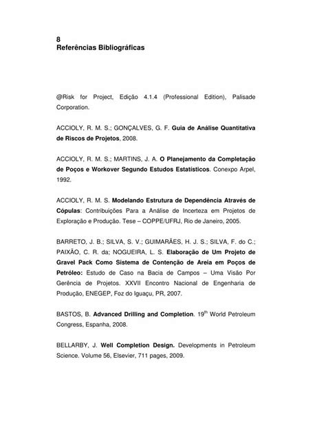 PDF 8 Referências Bibliográficas DBD PUC RIO Well Completion