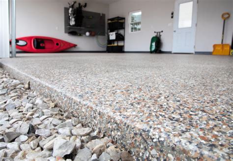 Polyaspartic Concrete Floor Coating In Cleveland Oh Garage Floor