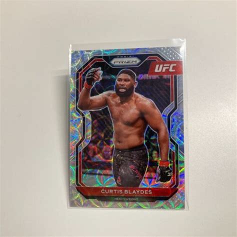 Curtis Blaydes 2021 Panini Prizm UFC Premium Box Set Scope Prizm Card