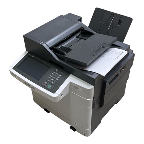 Lexmark Cx De Seiten Multifunktionsger T Mfp In Farbe Scannen